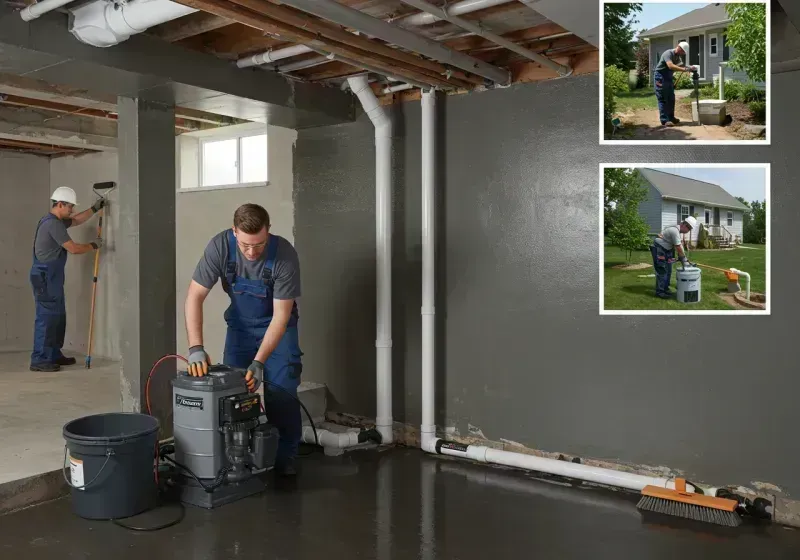 Basement Waterproofing and Flood Prevention process in Farley, IA